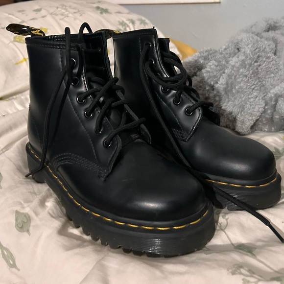 JADON BOOT SMOOTH LEATHER PLATFORMS - Picture 2 of 5